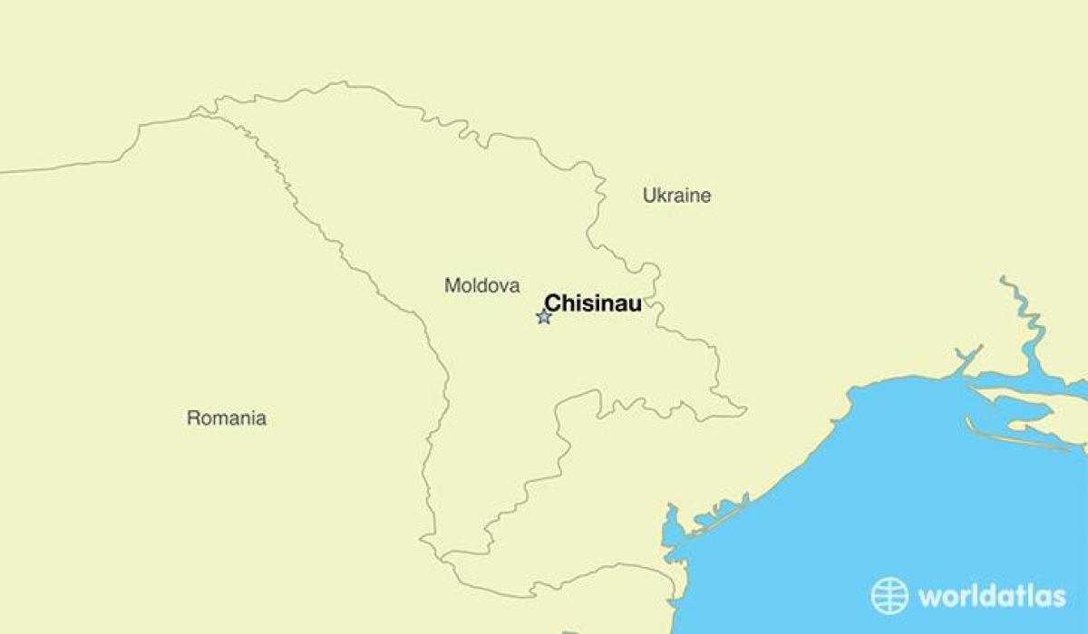 chisinau Moldova haritası 