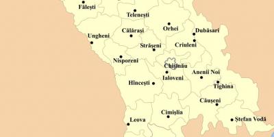 Cahul Moldova haritası 
